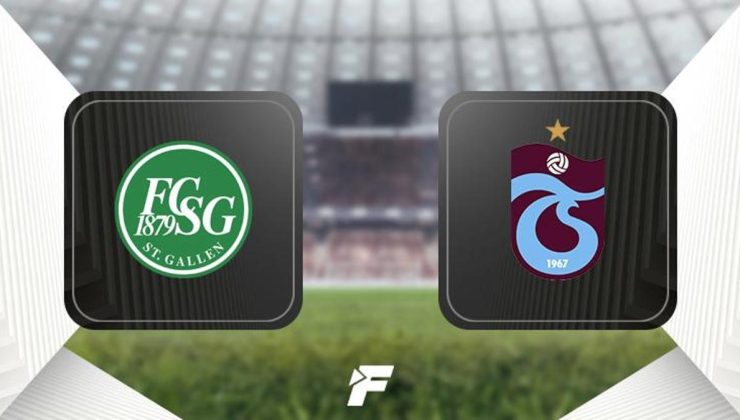 St. Gallen-Trabzonspor maçı ne zaman, saat kaçta, hangi kanalda? (Muhtemel 11'ler)