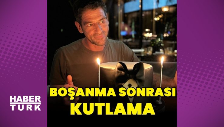 Cemal Hünal'dan boşanma sonrası kutlama